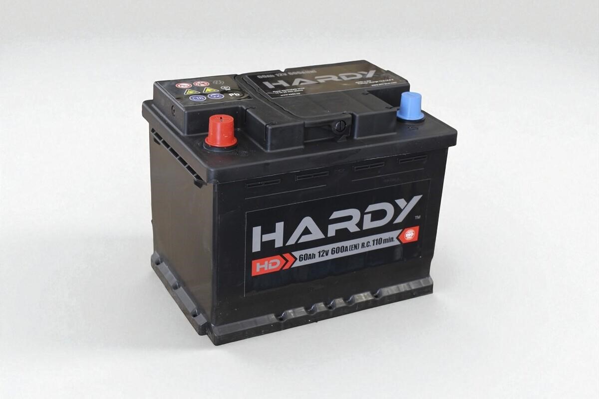 Акумулятор 60Ah HARDY євро